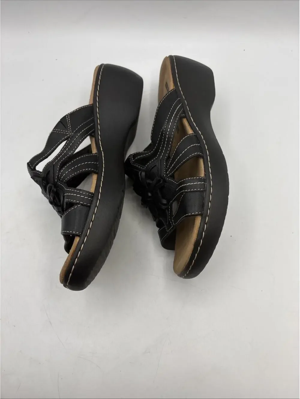 Clarks Delana Venna Comfort Sandals Cut Out Detail Women’s Size 7